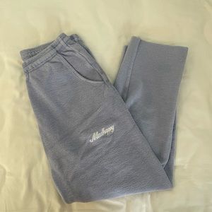 Madhappy straight leg sweatpants (periwinkle)